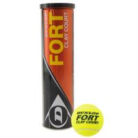 DUNLOP FORT CLAY COURT SET 4 PALLINE TENNIS