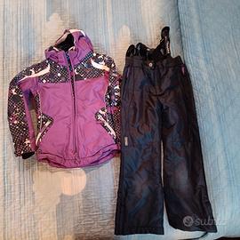 tuta da sci due pezzi Brugi bambina cm 134/140
