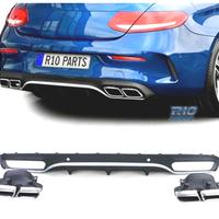 DIFFUSORE MERCEDES CLASSE C C205 COUPÉ 15-18 AMG P