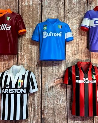 Magliette Calcio anni 80 Stampate in 3d