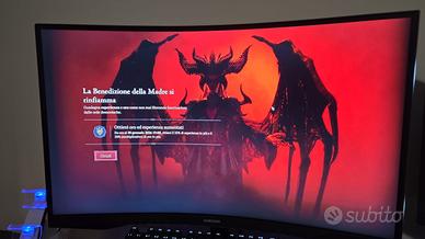 Monitor Samsung Gaming Odyssey G5 27 pollici Curvo