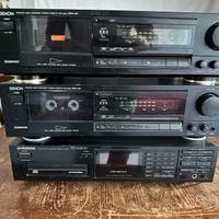 Amplificatore, mandiacassette e sintoamplificatore