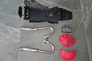 Paramotore protezione carter batteria scarichi crf