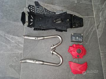 Paramotore protezione carter batteria scarichi crf