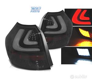 FANALI BMW E81 E87 04-07 FUMÈ NERO A LED