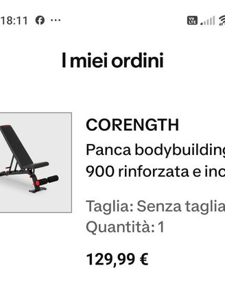  attrezzi da palestra  300 euro 
