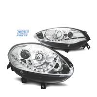 FARI PER FIAT BRAVO 2007 - LUCE DIURNA FONDO CROMA