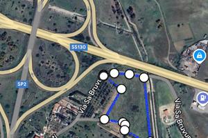 Terreno 1,5 ettari tra Assemini Elmas fronte ss130