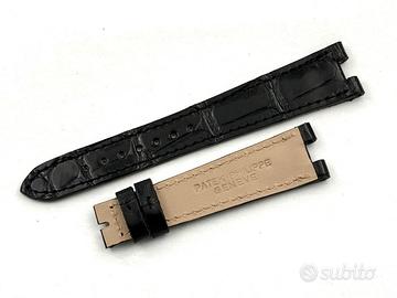 Cinturino Patek Philippe ELLIPSE Nero 19/14 mm