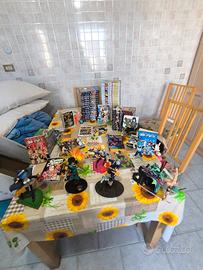 Lotto grosso Manga, action figure e accessori