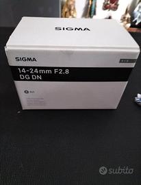 Obiettivo Sigma 14-24 2.8 dg dn art sony