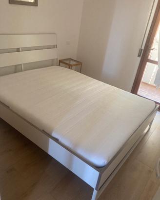 Letto trysil ikea con rete  materasso malvik
