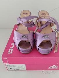 scarpe donna lilla Fornarina