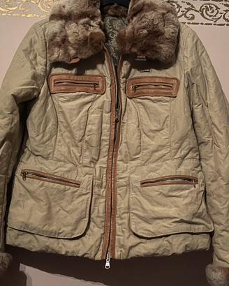 Giacca imbottita  in pelliccia “Mary Albert”