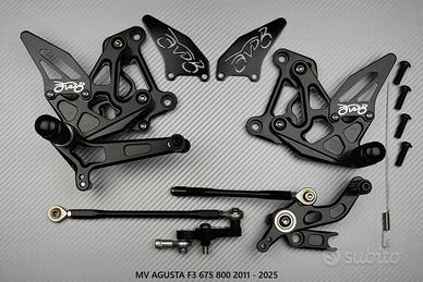 Pedane arretrate MV AGUSTA F3 675 / 800 2011 2025