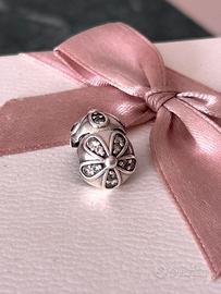 Clip pandora margherita con brillantini!