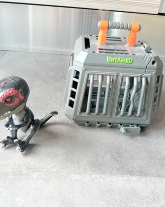 T-rex untamed Playset con 1 esclusivo T-Rex in gab