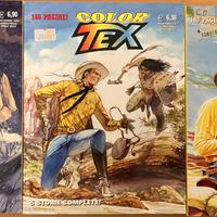 Tex color, Tex Albo,  Maxi Tex