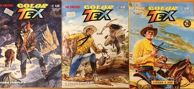 Tex color, Tex Albo,  Maxi Tex