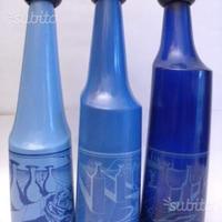 Trittico bottiglie firmate Salvador Dalí