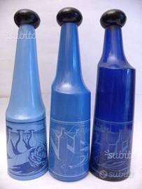 Trittico bottiglie firmate Salvador Dalí