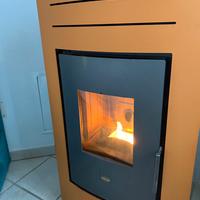 Caldaia stufa idropellet 15 kw per casa 120mq