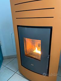 Caldaia stufa idropellet 15 kw per casa 120mq
