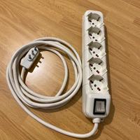 Prolunga multipresa 5 posti