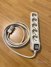 Prolunga multipresa 5 posti