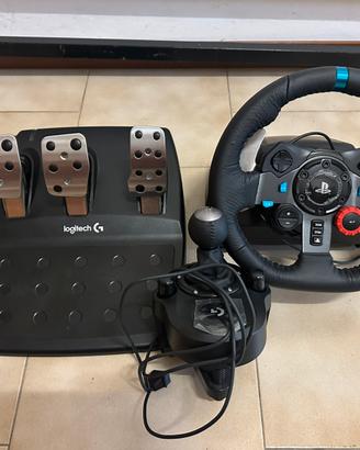 Logitech g29 con cambio manuale
