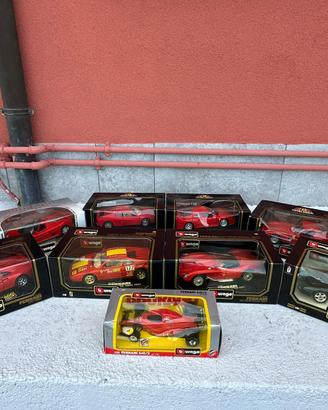Modellini FERRARI scala 1:18 Bburago in metallo