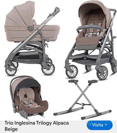 trio inglesina + base isofix