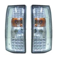 FANALI PER OPEL OMEGA B 94-99 LED FONDO CROMATO