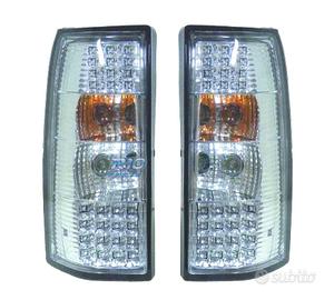 FANALI PER OPEL OMEGA B 94-99 LED FONDO CROMATO