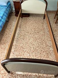 letto singolo con materasso memory