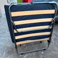 Brandina letto pieghevole con rotelle