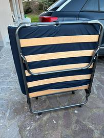 Brandina letto pieghevole con rotelle