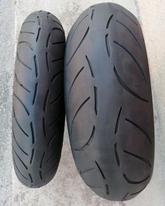 METZELER M7 RR 120-70-17 e 180-55-17 USATE