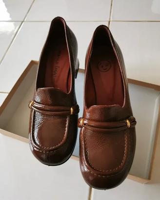 Mocassini invernali in vernice Lorena Paggi 38