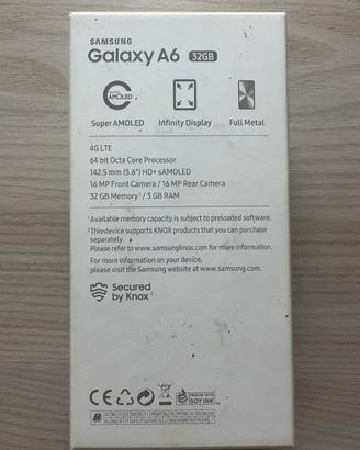 Samsung Galaxy A6 per ricambi