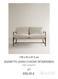 Divanetto Legno Zara Home