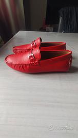 mocassino rosso