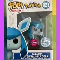 Funko Pop Glaceon #921 Pokémon Flocked