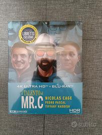 Il talento di mister C (2022) Blu-ray 4k steelbook