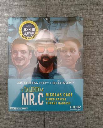 Il talento di mister C (2022) Blu-ray 4k steelbook