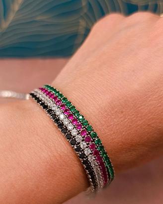 Bracciale Tennis in Argento 925