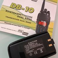 BATTERIA per radio Polmar DB-10 7.2v 3600mAh