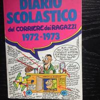 Diario scolastico 1972/1973 del corriere dei ragaz