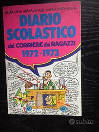 Diario scolastico 1972/1973 del corriere dei ragaz