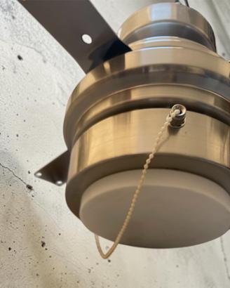 Ventilatore da soffitto con luce e 4 pale in legno